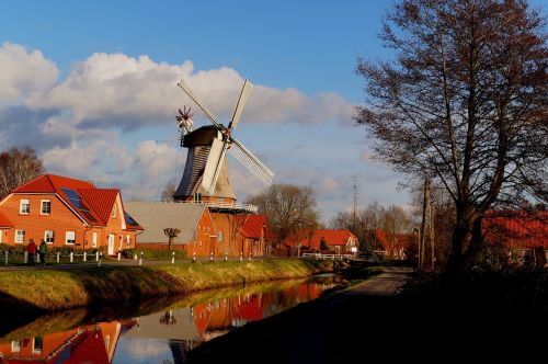 windmill pinwheel landscape