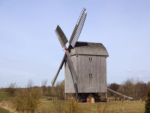 windmill farm wind