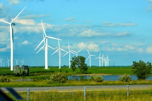 windmill  energy  wind