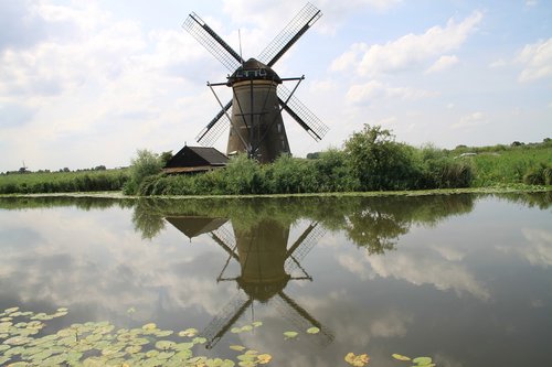 windmill  mill  holland
