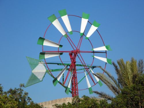 windmill mallorca wheel