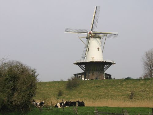 windmill netherlands historic
