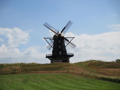 windmill field summer