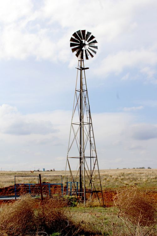 Windmill In A Field