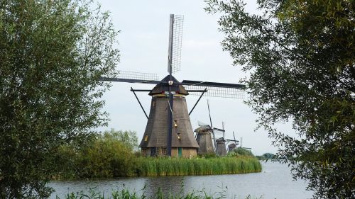 windmills mills kinderdijk