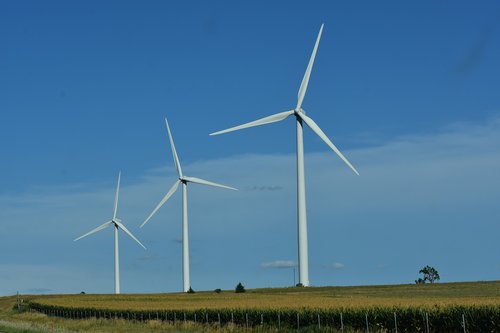 windmills  electricity  farm