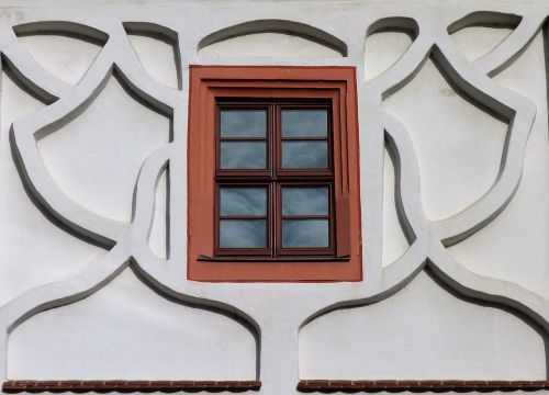 window wooden windows facade