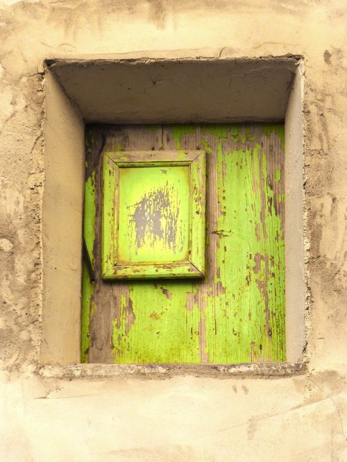 window old wood