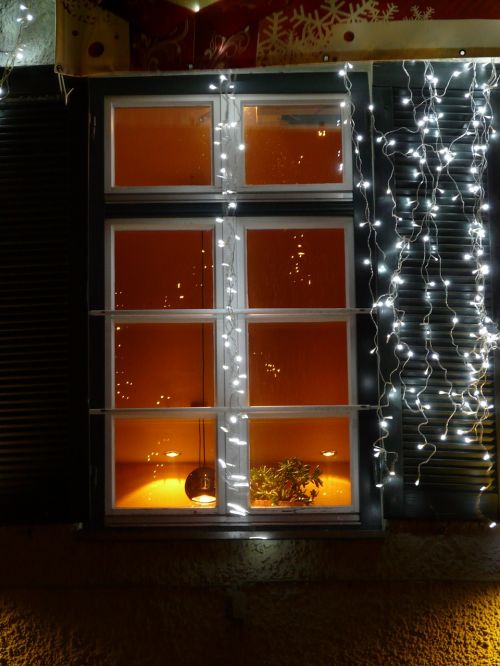 window lighting lichterkette