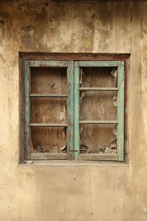 window abandon abandoned