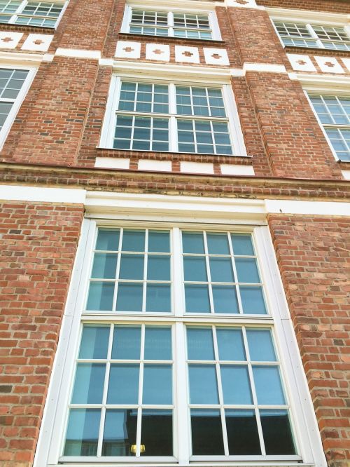 window brick house