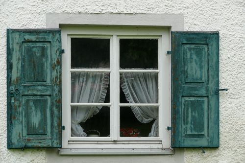 window shutter wood