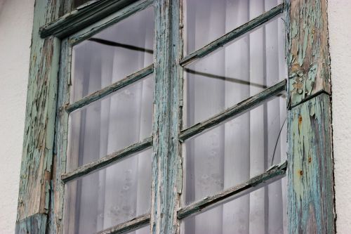 window old glass