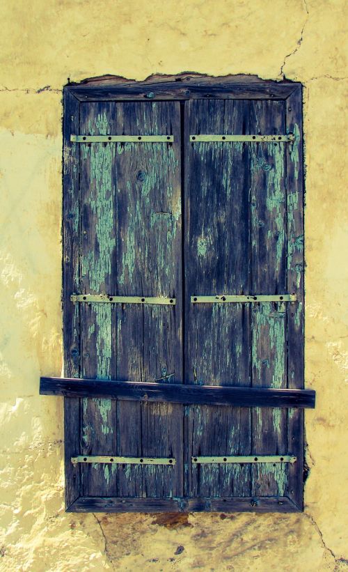 window wooden old