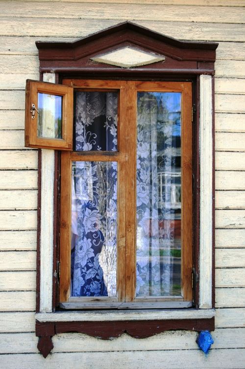 window frame wood