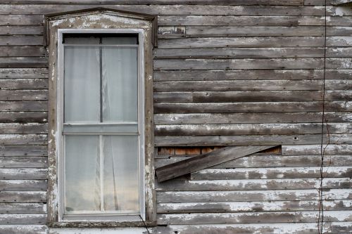 window wooden decay