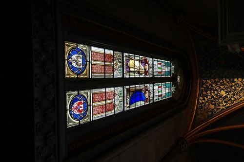 window chapel interior