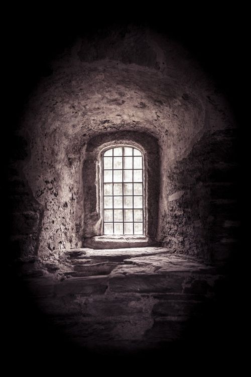 window ancient castle