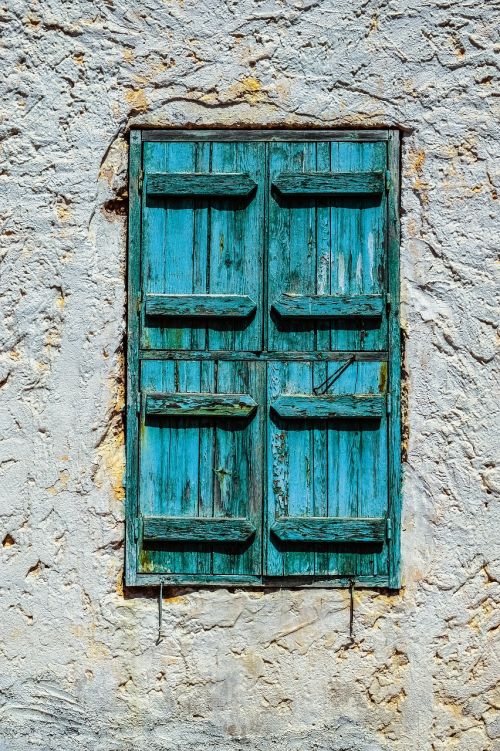 window wooden old