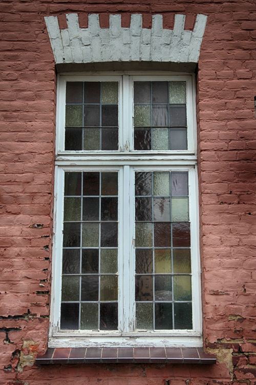 window old leaded glass