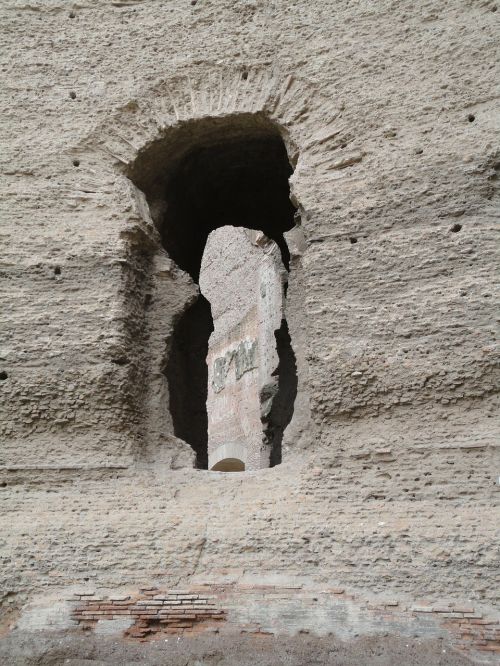 window ruin rome