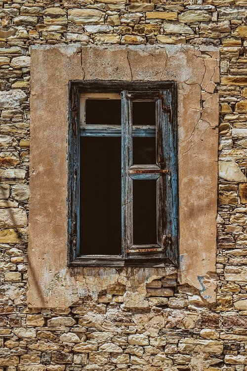 window  old  weathered