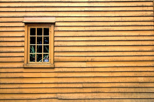 window  wood  yellow