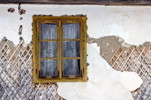 window old wooden