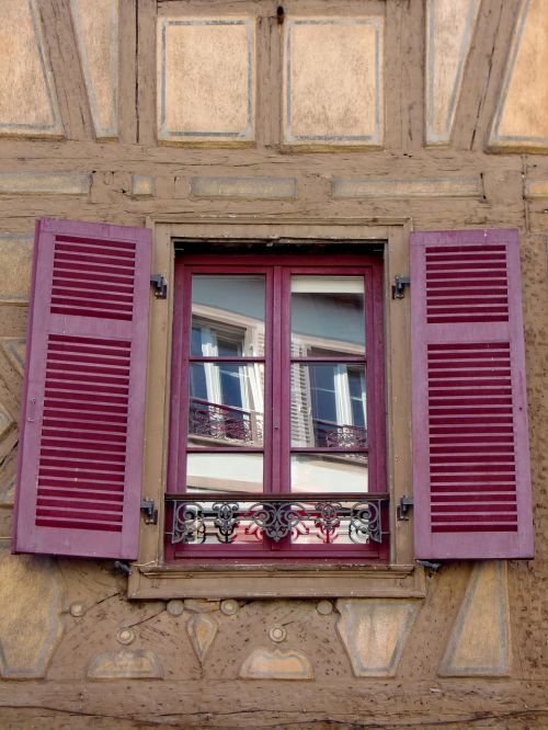 window shutters facade