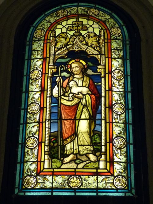 window stained glass church window