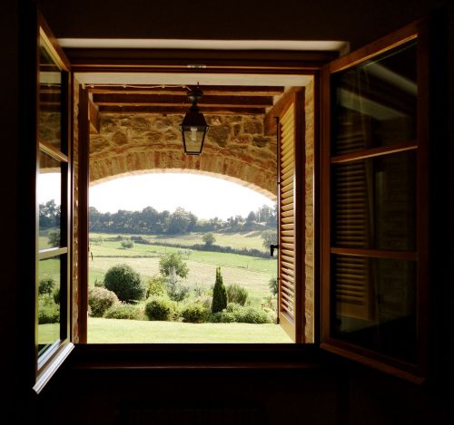 window view tuscany