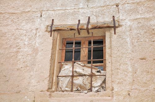 window old glass