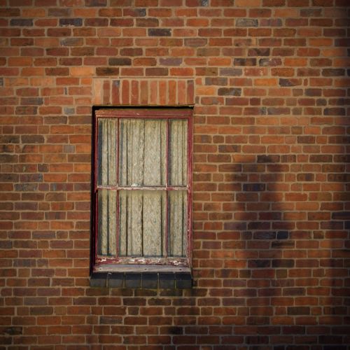 window shadow brick