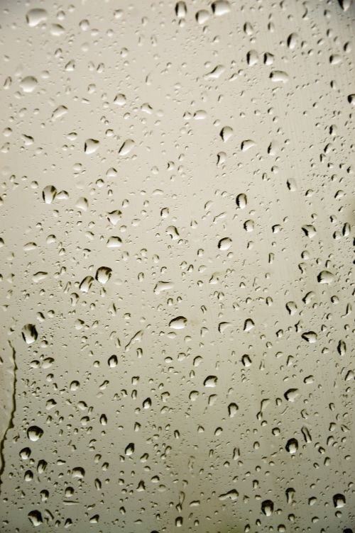 window rain drops