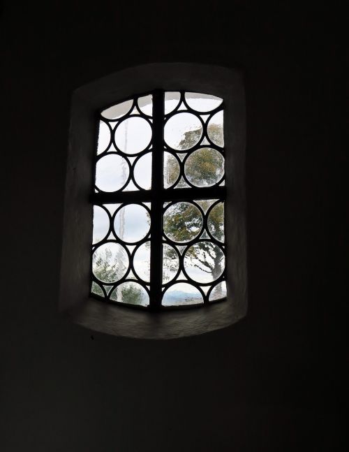 window glass church