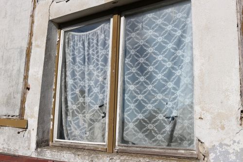 window old weathered