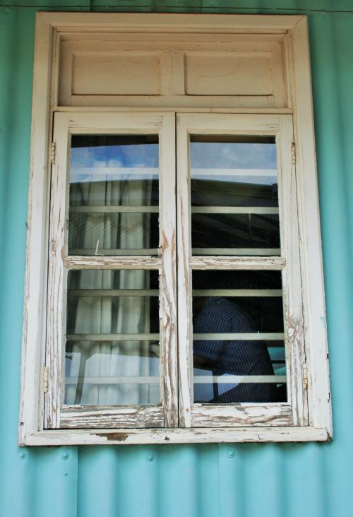 Window In White Frame