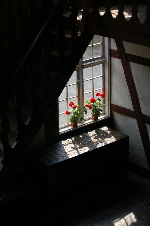 window sill window old