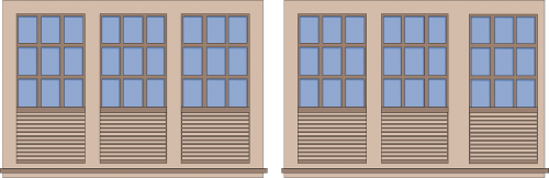 windows wood glass