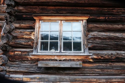 windows old woods