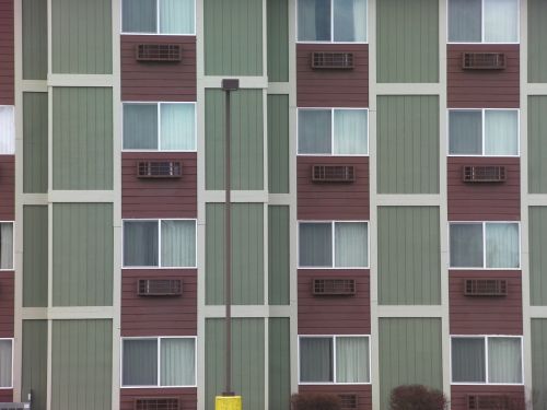 windows apartments exterior