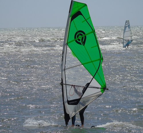 windsurfer  windsurfing  water