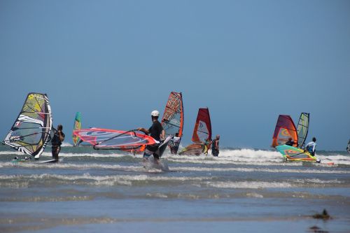 windsurfing mar sport