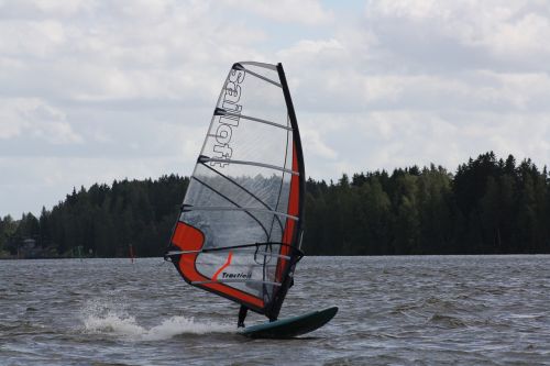 windsurfing windsurfer sail