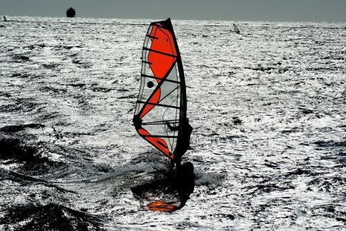 windsurfing mar sport