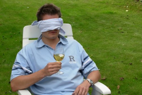 wine blindfold tests