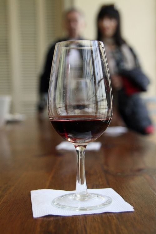 wine tasting glass