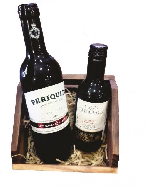 wine present basket