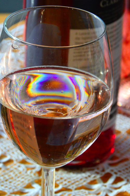 wine glass drink