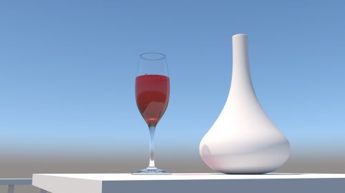 wine glass greece